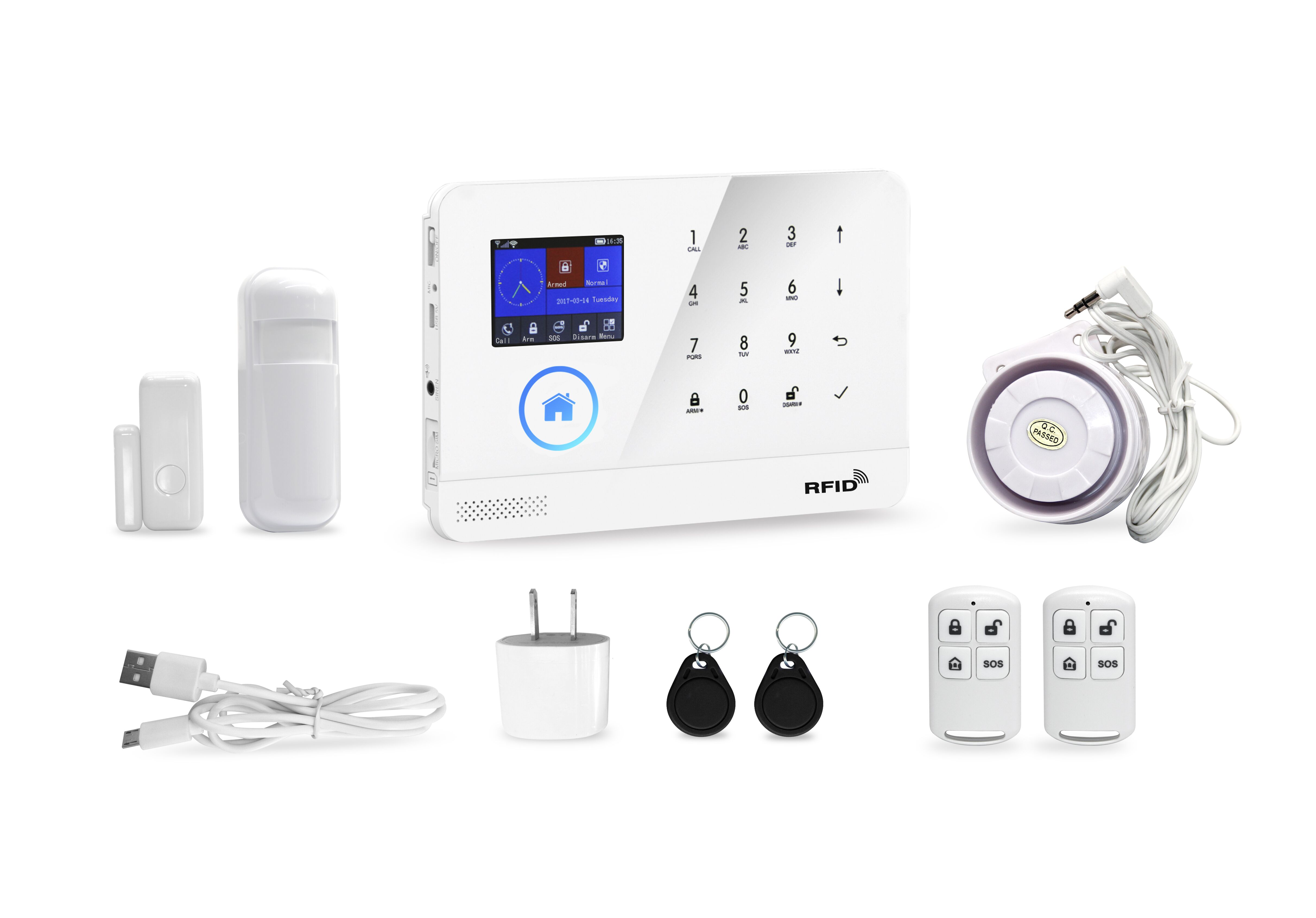 家用防盗报警系统